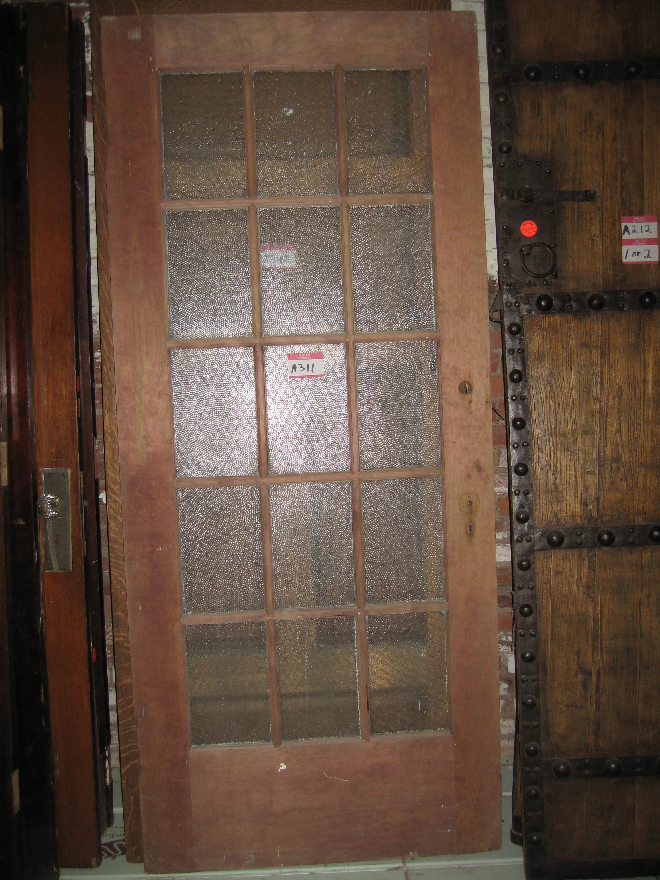 Exterior walls — detail